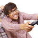 Illustration for article titled Fake Gamer of the Week: Enthusiastic Guy With Incredibly Supportive Girlfriend